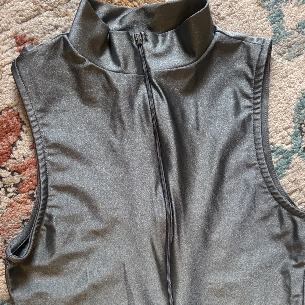 Fashion Nova Charcoal Sleeveless Jumpsuit - Picture 3 of 4